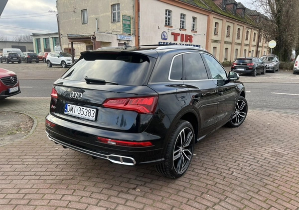 Audi SQ5 cena 159500 przebieg: 47000, rok produkcji 2017 z Kalisz Pomorski małe 562